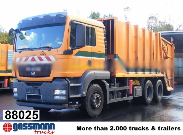 MAN TGS 26.400 6X4 BL, Haller x2c - Truk sampah: gambar 1 MAN TGS 26.400 6X4 BL, Haller x2c - Truk sampah: gambar 1