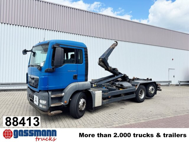 MAN TGS 26.400 6x2-4 BL, Lenk-/Liftachse, - Hook lift: gambar 1 MAN TGS 26.400 6x2-4 BL, Lenk-/Liftachse, - Hook lift: gambar 1