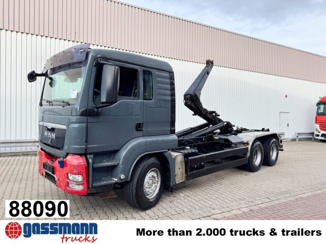 MAN TGS 26.440 6x4 BB, Meiller Schub-Knick - Hook lift: gambar 1 MAN TGS 26.440 6x4 BB, Meiller Schub-Knick - Hook lift: gambar 1