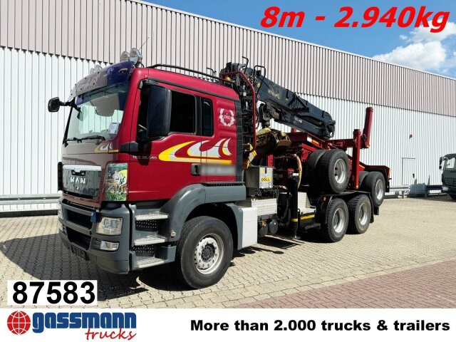 MAN TGS 26.540 6X4 BL, Intarder, Kran Epsilon - Truk logging, Truk derek: gambar 1 MAN TGS 26.540 6X4 BL, Intarder, Kran Epsilon - Truk logging, Truk derek: gambar 1