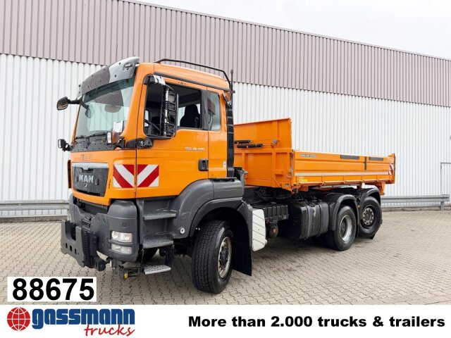 MAN TGS 28.400 6x4-4 BL, EEV, Lenk-/Liftachse, - Truk jungkit: gambar 1 MAN TGS 28.400 6x4-4 BL, EEV, Lenk-/Liftachse, - Truk jungkit: gambar 1