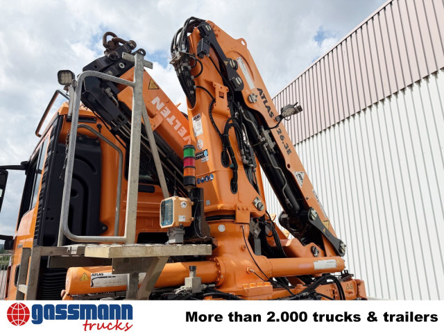 MAN TGS 28.440 6x2-4 BL, Lenk-/Liftachse, Kran Atlas - Hook lift, Truk derek: gambar 3 MAN TGS 28.440 6x2-4 BL, Lenk-/Liftachse, Kran Atlas - Hook lift, Truk derek: gambar 3