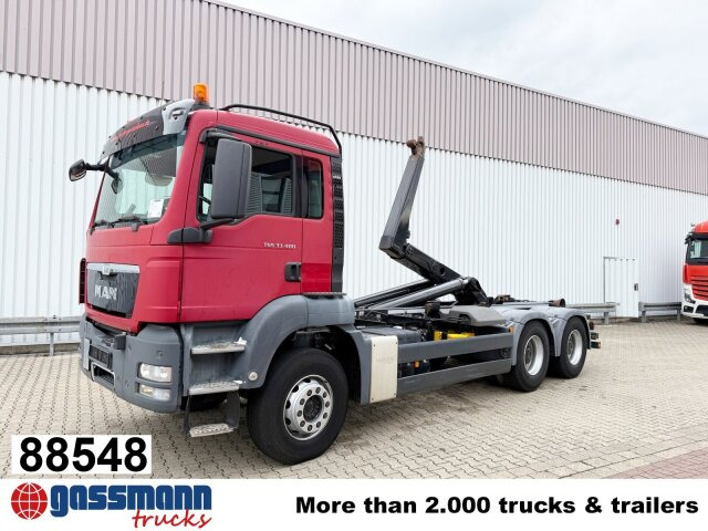 MAN TGS 33.400 6x4 BL, Navi - Hook lift: gambar 1 MAN TGS 33.400 6x4 BL, Navi - Hook lift: gambar 1
