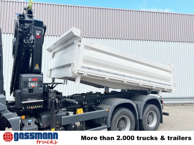 MAN TGS 33.430 6x6 BB CH mit Kran Hiab X-HiDuo 228 - Truk jungkit, Truk derek: gambar 3 MAN TGS 33.430 6x6 BB CH mit Kran Hiab X-HiDuo 228 - Truk jungkit, Truk derek: gambar 3