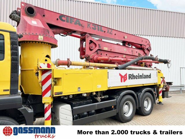 MAN TGS 33.440 6X4 BB, Betonpumpe CIFA K31L XZ, 31m - Truk pompa beton: gambar 2 MAN TGS 33.440 6X4 BB, Betonpumpe CIFA K31L XZ, 31m - Truk pompa beton: gambar 2