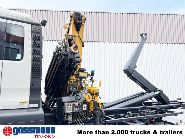 MAN TGS 33.440 6X4 BL mit Kran Effer 165-3S, Funk - Hook lift, Truk derek: gambar 3 MAN TGS 33.440 6X4 BL mit Kran Effer 165-3S, Funk - Hook lift, Truk derek: gambar 3