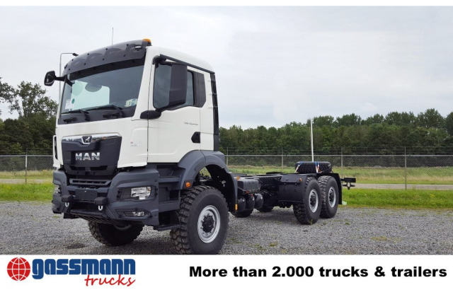 MAN TGS 33.440 6x6 BB CH, Euro2, Einzelbereifung - Truk sasis: gambar 2 MAN TGS 33.440 6x6 BB CH, Euro2, Einzelbereifung - Truk sasis: gambar 2