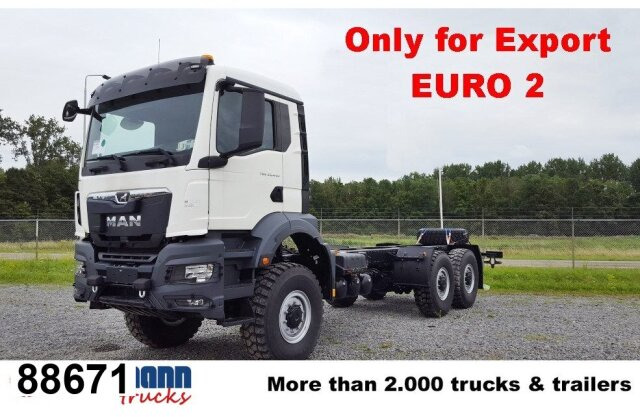 MAN TGS 33.440 6x6 BB CH, Euro2, Einzelbereifung - Truk sasis: gambar 1 MAN TGS 33.440 6x6 BB CH, Euro2, Einzelbereifung - Truk sasis: gambar 1