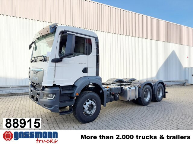 MAN TGS 33.480 6x4 BL CH, Nebenantrieb - Truk sasis: gambar 1 MAN TGS 33.480 6x4 BL CH, Nebenantrieb - Truk sasis: gambar 1