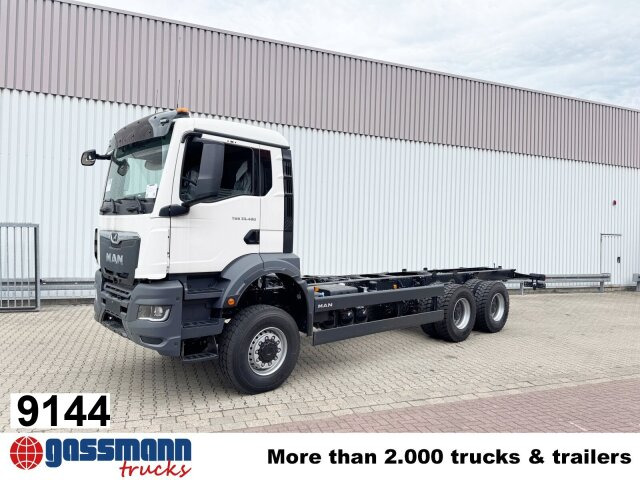 MAN TGS 33.480 6x6 BB CH, Hohe Bauart, Nebenantrieb - Truk sasis: gambar 1 MAN TGS 33.480 6x6 BB CH, Hohe Bauart, Nebenantrieb - Truk sasis: gambar 1