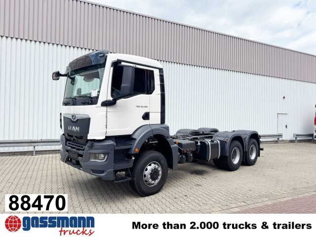 MAN TGS 33.480 6x6 BB CH, Hohe Bauart, Nebenantrieb - Truk sasis: gambar 1 MAN TGS 33.480 6x6 BB CH, Hohe Bauart, Nebenantrieb - Truk sasis: gambar 1
