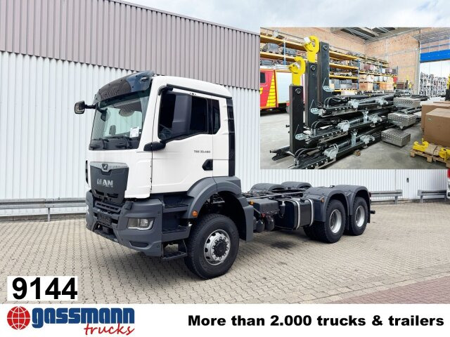 MAN TGS 33.480 6x6 BB CH, Hohe Bauart, Nebenantrieb - Hook lift: gambar 1 MAN TGS 33.480 6x6 BB CH, Hohe Bauart, Nebenantrieb - Hook lift: gambar 1