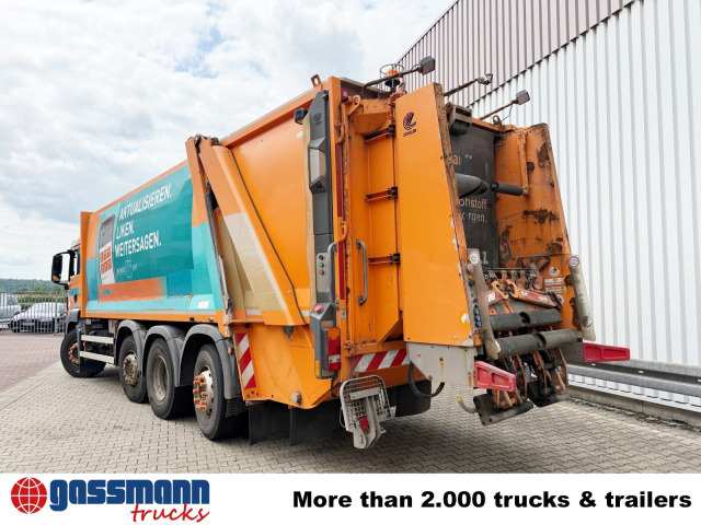 Truk sampah untuk pengangkutan sampah MAN TGS 35.360 8x2-6 BL, 2x Lenkachse, Zöller: gambar 12