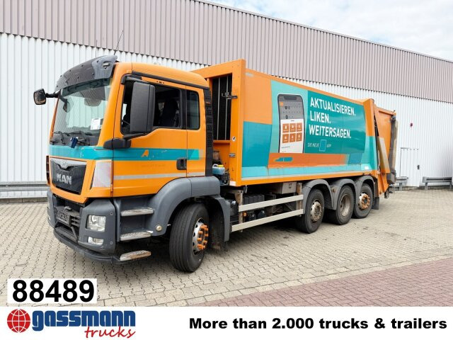 MAN TGS 35.360 8x2-6 BL, 2x Lenkachse, Zöller - Truk sampah: gambar 1 MAN TGS 35.360 8x2-6 BL, 2x Lenkachse, Zöller - Truk sampah: gambar 1