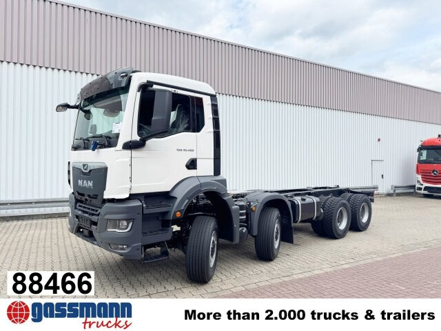 MAN TGS 35.480 8x8 BB CH, Hohe Bauart, Nebenantrieb - Truk sasis: gambar 1 MAN TGS 35.480 8x8 BB CH, Hohe Bauart, Nebenantrieb - Truk sasis: gambar 1