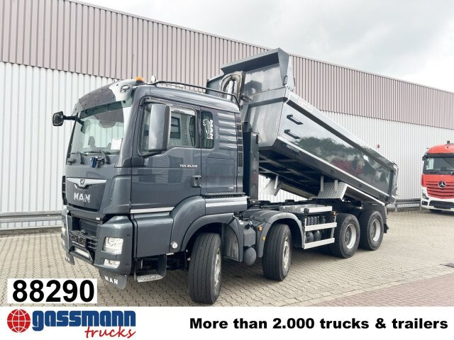 MAN TGS 35.510 8x4 BL, Intarder, Stahlmulde ca. - Tempat sampah: gambar 1 MAN TGS 35.510 8x4 BL, Intarder, Stahlmulde ca. - Tempat sampah: gambar 1