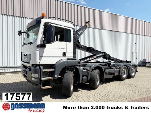 MAN TGS 35.540 8x6H BL, HydroDrive, PriTrader, Hiab - Hook lift: gambar 1 MAN TGS 35.540 8x6H BL, HydroDrive, PriTrader, Hiab - Hook lift: gambar 1