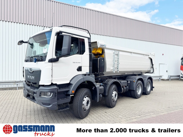 Truk sasis baru MAN TGS 41.440/480 8x4 BB, Mulde ca. 16m³ mit: gambar 8