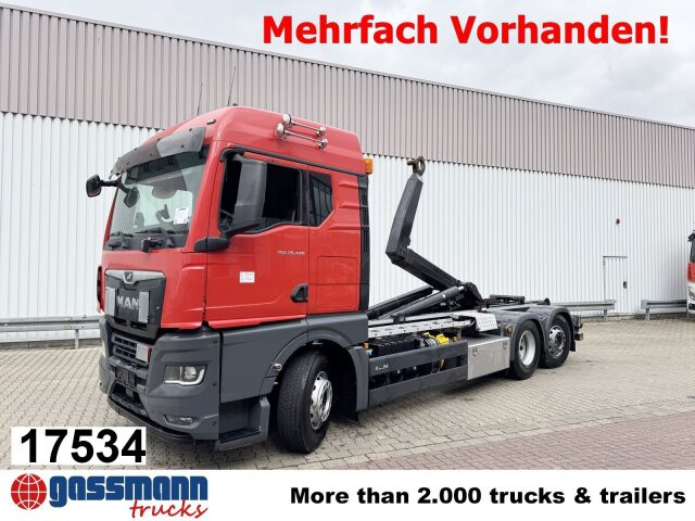 MAN TGX 26.470 6X2-4 BL, Lenk-/Liftachse, - Hook lift: gambar 1 MAN TGX 26.470 6X2-4 BL, Lenk-/Liftachse, - Hook lift: gambar 1