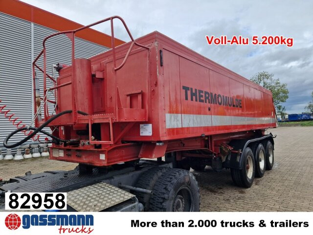 Meierling MSK 24 Voll-Alu Iso-Kastenmulde, ca. 25m³, 2x - Semi-trailer jungkit: gambar 1 Meierling MSK 24 Voll-Alu Iso-Kastenmulde, ca. 25m³, 2x - Semi-trailer jungkit: gambar 1
