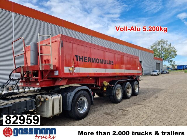 Meierling MSK 24 Voll-Alu Iso-Kastenmulde, ca. 25m³, 2x - Semi-trailer jungkit: gambar 1 Meierling MSK 24 Voll-Alu Iso-Kastenmulde, ca. 25m³, 2x - Semi-trailer jungkit: gambar 1