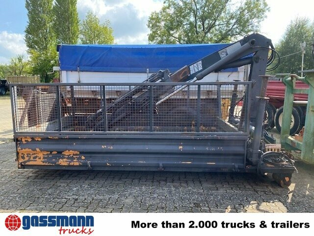 Meiller Abrollcontainer mit Kran Hiab 071 AW B3, ca. - Wadah kontainer: gambar 2 Meiller Abrollcontainer mit Kran Hiab 071 AW B3, ca. - Wadah kontainer: gambar 2