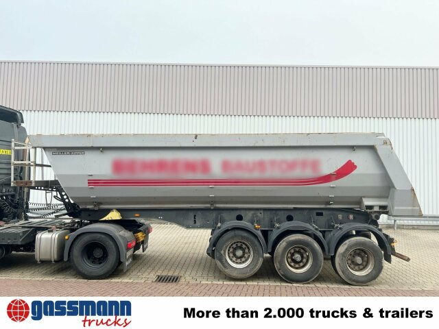 Meiller MHPS 12/27, Stahlmulde ca. 26m³, Liftachse - Semi-trailer jungkit: gambar 4 Meiller MHPS 12/27, Stahlmulde ca. 26m³, Liftachse - Semi-trailer jungkit: gambar 4
