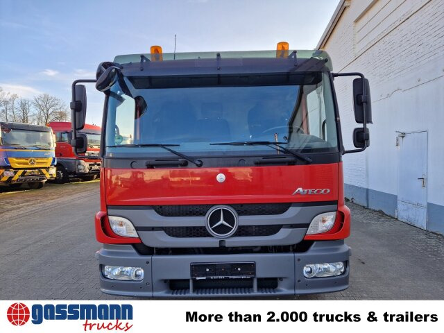 Truk flatbed, Truk derek Mercedes-Benz 1218 L 4x2, Fassi Kran F 95A21 5.9m-1.545 kg,: gambar 13