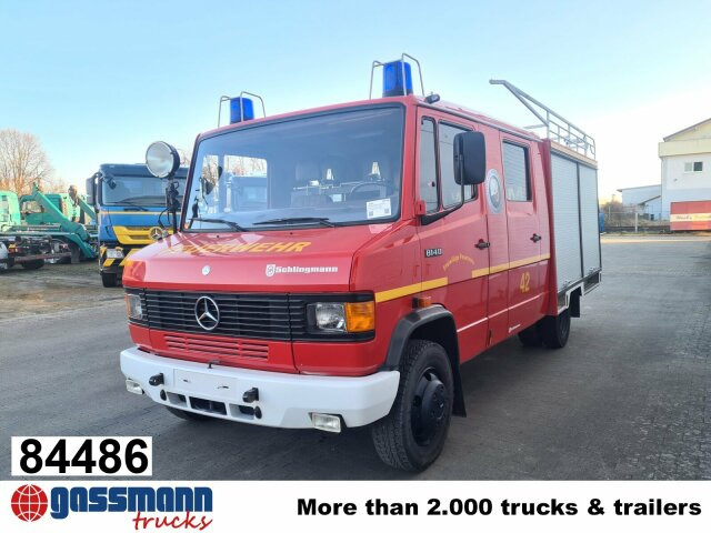 Mercedes-Benz 814 D 4x2 Doka, LF 8/6 - Truk pemadam kebakaran: gambar 1 Mercedes-Benz 814 D 4x2 Doka, LF 8/6 - Truk pemadam kebakaran: gambar 1