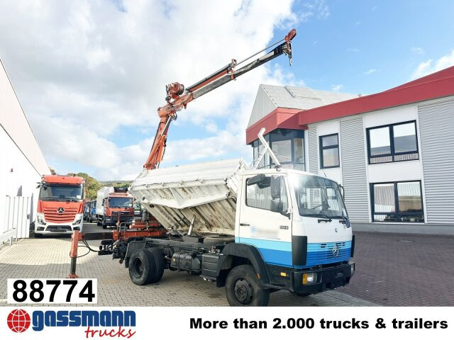 Mercedes-Benz 914 K 4x2, Kran Atlas 60.1, Funk - Truk jungkit, Truk derek: gambar 1 Mercedes-Benz 914 K 4x2, Kran Atlas 60.1, Funk - Truk jungkit, Truk derek: gambar 1