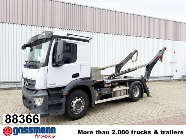 Mercedes-Benz Actros 1832 L 4x2, Navi, MultimediaCockpit, Funk - Truk skip loader: gambar 1 Mercedes-Benz Actros 1832 L 4x2, Navi, MultimediaCockpit, Funk - Truk skip loader: gambar 1