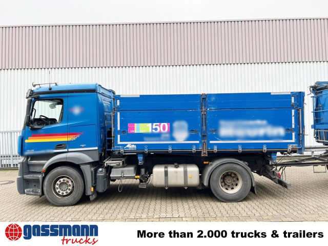 Mercedes-Benz Actros 1848 L 4x2, Retarder, Getreidekipper ca. - Truk jungkit: gambar 2 Mercedes-Benz Actros 1848 L 4x2, Retarder, Getreidekipper ca. - Truk jungkit: gambar 2