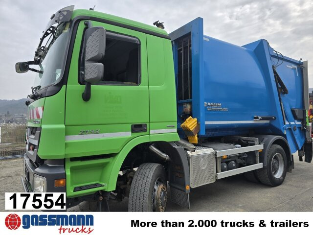 Mercedes-Benz Actros 2032 LA/36/4x4, Faun Variopress 310, - Truk sampah: gambar 1 Mercedes-Benz Actros 2032 LA/36/4x4, Faun Variopress 310, - Truk sampah: gambar 1