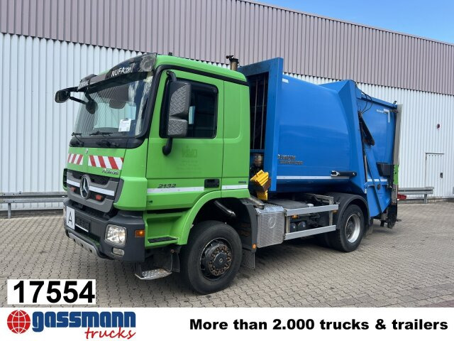 Mercedes-Benz Actros 2032 LA 4x4, Faun Variopress 310 ca. - Truk sampah: gambar 1 Mercedes-Benz Actros 2032 LA 4x4, Faun Variopress 310 ca. - Truk sampah: gambar 1
