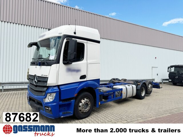Mercedes-Benz Actros 2540 L 6x2, Retarder, Liftachse, - Truk sasis: gambar 1 Mercedes-Benz Actros 2540 L 6x2, Retarder, Liftachse, - Truk sasis: gambar 1