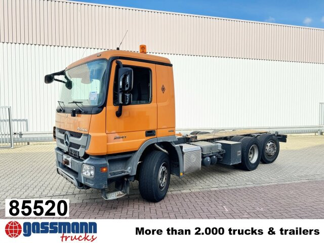 Mercedes-Benz Actros 2541 L 6x2, Lenk-/Liftachse - Truk sasis: gambar 1 Mercedes-Benz Actros 2541 L 6x2, Lenk-/Liftachse - Truk sasis: gambar 1
