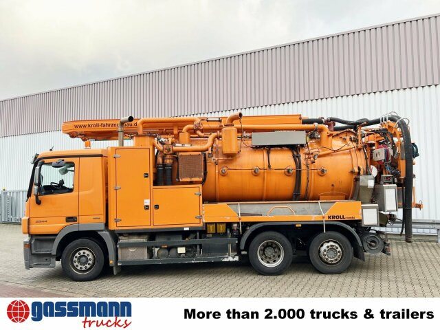 Mercedes-Benz Actros 2544 L 6x2, Lenkachse, Kroll - Penyapu jalan: gambar 3 Mercedes-Benz Actros 2544 L 6x2, Lenkachse, Kroll - Penyapu jalan: gambar 3