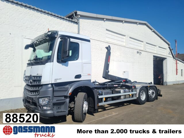 Mercedes-Benz Actros 2545 L 6x2, Retarder, Lenk-/Liftachse, - Hook lift: gambar 1 Mercedes-Benz Actros 2545 L 6x2, Retarder, Lenk-/Liftachse, - Hook lift: gambar 1