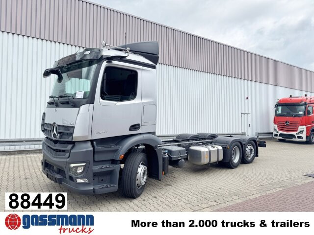 Mercedes-Benz Actros 2546 L 6x2, Retarder, Lenk-/Lift, LED, - Truk sasis: gambar 1 Mercedes-Benz Actros 2546 L 6x2, Retarder, Lenk-/Lift, LED, - Truk sasis: gambar 1