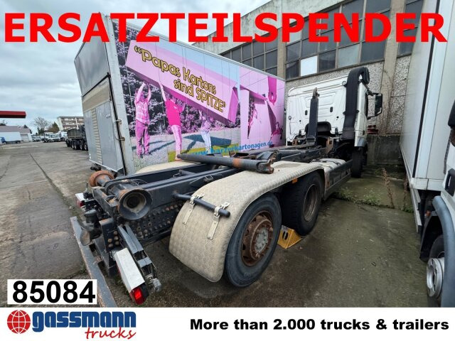 Mercedes-Benz Actros 2548 L 6x2/46, Retarder, Lenk-/Liftachse, - Hook lift: gambar 1 Mercedes-Benz Actros 2548 L 6x2/46, Retarder, Lenk-/Liftachse, - Hook lift: gambar 1