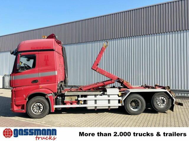 Hook lift Mercedes-Benz Actros 2551 L 6x2/46, Retarder, Liftachse,: gambar 13 Hook lift Mercedes-Benz Actros 2551 L 6x2/46, Retarder, Liftachse,: gambar 13