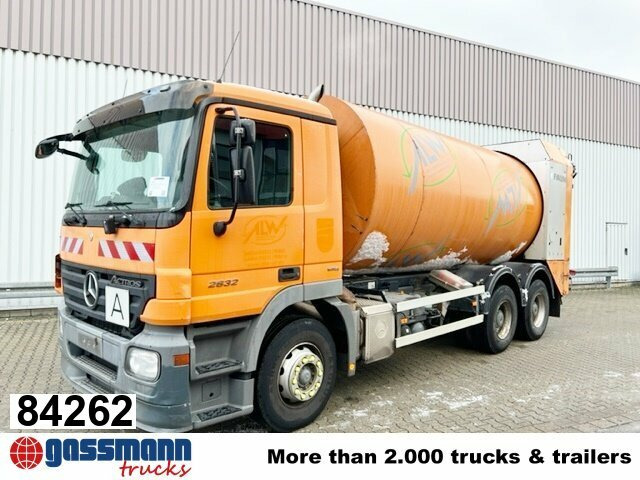 Mercedes-Benz Actros 2632/41 6x4, FAUN Rotopress 520, - Truk sampah: gambar 1 Mercedes-Benz Actros 2632/41 6x4, FAUN Rotopress 520, - Truk sampah: gambar 1