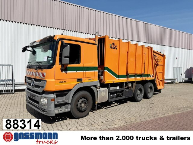 Mercedes-Benz Actros 2641/48 L 6x4, Haller M21X2C, Zöller - Truk sampah: gambar 1 Mercedes-Benz Actros 2641/48 L 6x4, Haller M21X2C, Zöller - Truk sampah: gambar 1
