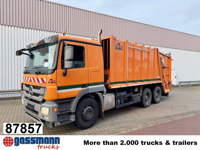 Mercedes-Benz Actros 2641/48 L 6x4, Haller M21X2C, Zöller - Truk sampah: gambar 1 Mercedes-Benz Actros 2641/48 L 6x4, Haller M21X2C, Zöller - Truk sampah: gambar 1