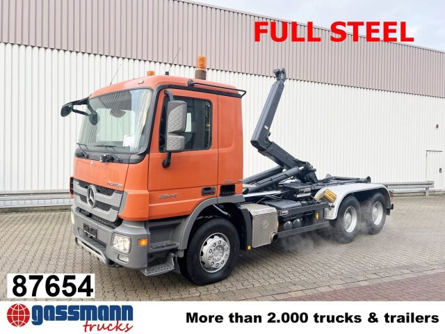 Mercedes-Benz Actros 2644/48 K 6x4, Hiab Multilift - Hook lift: gambar 1 Mercedes-Benz Actros 2644/48 K 6x4, Hiab Multilift - Hook lift: gambar 1