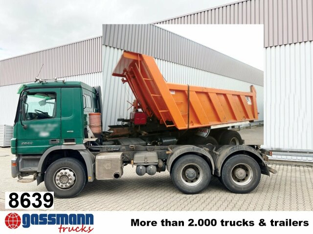 Mercedes-Benz Actros 2644/48 K 6x4, Stahlmulde ca. 14m³ - Truk sasis: gambar 1 Mercedes-Benz Actros 2644/48 K 6x4, Stahlmulde ca. 14m³ - Truk sasis: gambar 1
