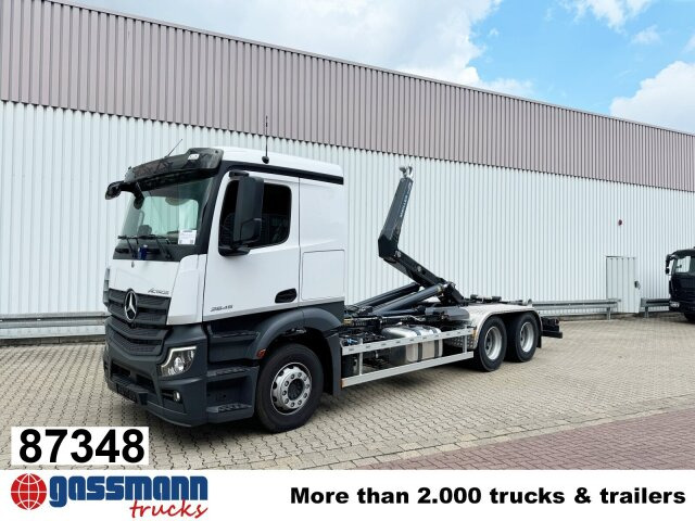 Mercedes-Benz Actros 2645 L 6x4, MultimediaCockpit, - Hook lift: gambar 1 Mercedes-Benz Actros 2645 L 6x4, MultimediaCockpit, - Hook lift: gambar 1