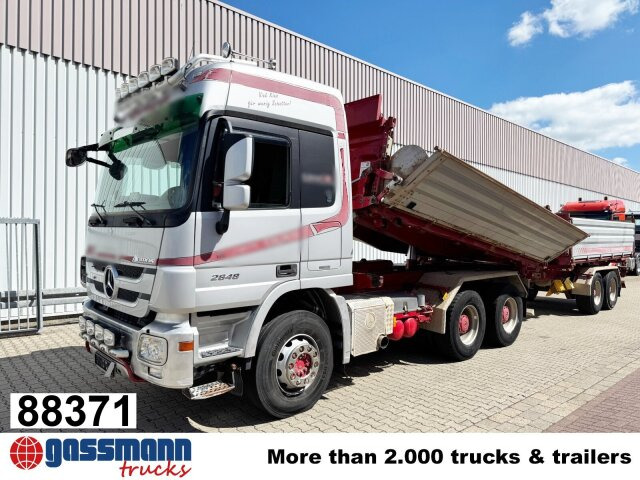 Mercedes-Benz Actros 2648 LK 6x4, Retarder, Bordmatik, - Truk jungkit: gambar 1 Mercedes-Benz Actros 2648 LK 6x4, Retarder, Bordmatik, - Truk jungkit: gambar 1