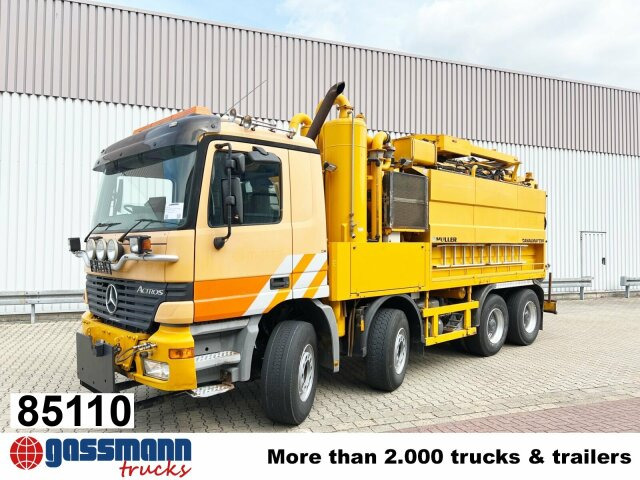 Mercedes-Benz Actros 3243 K 8x4/4, Müller Saug- und - Penyapu jalan: gambar 1 Mercedes-Benz Actros 3243 K 8x4/4, Müller Saug- und - Penyapu jalan: gambar 1