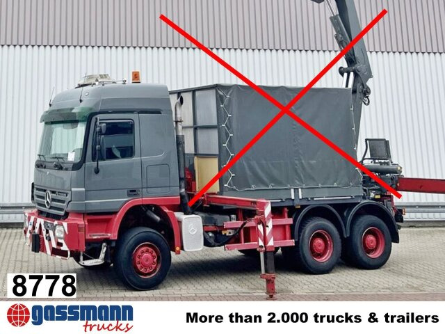 Mercedes-Benz Actros 3346 AK 6x6 - Truk sasis: gambar 1 Mercedes-Benz Actros 3346 AK 6x6 - Truk sasis: gambar 1